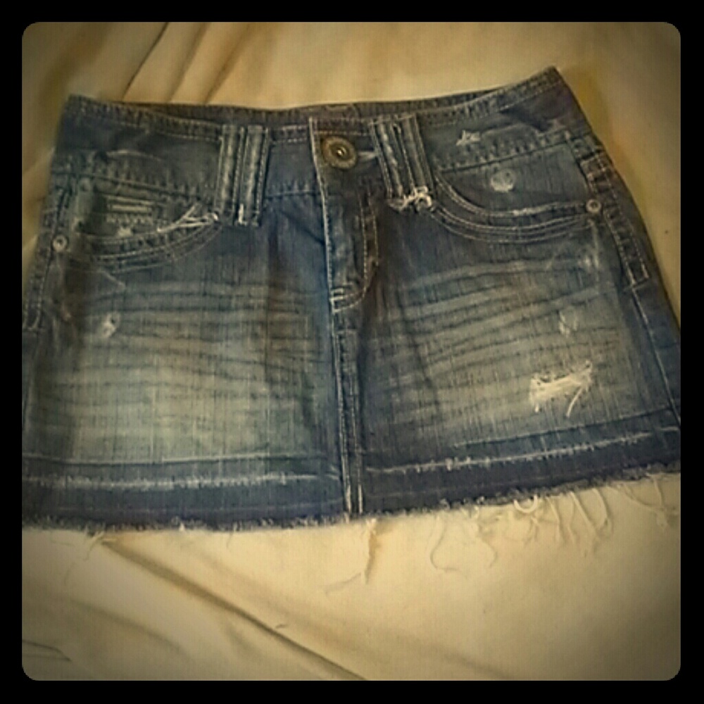 Aeropostale jean skirt